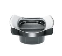 RÖSLE Tranche tomate et mozzarella, coupe-tomate pour couper en tranches uniformes, coupe-légume, plastique ABS, acier inoxydable 18/10, Argent