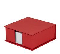 Rössler 1312452360 Distributeur à bloc-note S.O.H.O. 11 x 11 cm (Rouge)