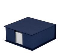 Rössler 1312452900 Distributeur à bloc-note S.O.H.O. 11 x 11 cm (Bleu marine)