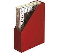 Rössler Papier 1318452360 - S.O.H.O. Porte-revues pour DIN A4, 8,5 x 26 x 31,5 cm, rouge, 1 pièce