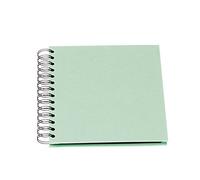 Rössler 1329452655 Wire O Album photo S.O.H.O., 180 x 180 mm, 60 pages, 1 pièce, menthe