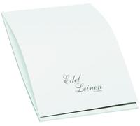 Rössler Papier 2003705002 - Edel Leinen - Bloc DIN A4, 40 feuilles, blanc