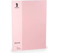 RÖSSLER 220726523 Carte individuelle Coloretti, A4, 165g/m², 10 pièces, rose