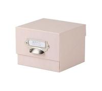 Rössler - Boîte À Photos Carton Rose Poudré 152 X 167 X 125 Mm - Rose