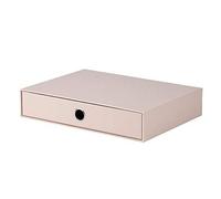 Rössler - Boîte De Classement 1 Tiroir Carton Rose Poudré 252 X 335 X 65 Mm - Rose