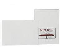 Rössler - Paper Royal, paquet de 20 cartes vierges DIN A6, gris