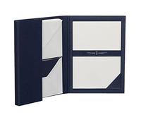 Rössler Papier 1026831009 - Paper Royal - Chemise à papier à lettres DIN A5/C6, 15/15, bleu/blanc nervuré