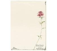 Rössler Papier 1103800805 - Feuilles design DIN A4 (297 x 210mm) Motif : "La Rose"
