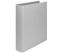 Rössler Papier 1316452175 - S.O.H.O. Classeur à anneaux pour DIN A4, hauteur de remplissage 5 cm, mécanisme à 4 anneaux, Stone, 1 pièce