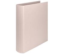 Rössler Papier 1316452585 - S.O.H.O. Classeur à anneaux pour DIN A4, hauteur de remplissage 5 cm, mécanisme à 4 anneaux, Powder, 1 pièce