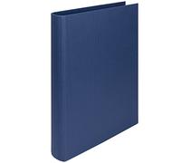 Rössler Papier 1316452900 - S.O.H.O. Classeur à anneaux pour DIN A4, hauteur de remplissage 2,5 cm, mécanisme à 2 anneaux, Navy, 1 pièce