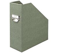 Rössler Papier 1318452671 - S.O.H.O. Porte-revues pour DIN A4, avec poignée et étiquette inscriptible, 11,5 x 26 x 31,5 cm, Special Line Sage, 1 pièce