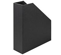 Rössler Papier 1318452700 - S.O.H.O. Porte-revues pour DIN A4, 8,5 x 26 x 31,5 cm, noir, 1 pièce