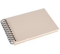 Rössler Papier 1329452581 - S.O.H.O. Wire-O-Fotoalbum 195 x 145 mm, 40 pages blanc cassé, Powder, 1 pièce