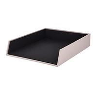 Rössler Papier 1335452580 - S.O.H.O. Corbeille à courrier pour DIN A4, empilable, Powder, 1 pièce