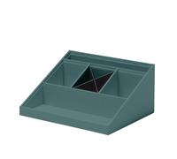 Rössler Papier 1336452380 - Organiseur de bureau SOHO Opal, 25,6 x 11,6 x 20,6 cm, Système de rangement pour le bureau et la maison