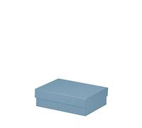 Rössler Papier 13401453155 - Boxline Carton rectangulaire, 140 x 190 x 60 mm, Denim, 1 pièce