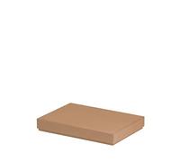 Rössler Papier 13521453621 - Boxline Carton rectangulaire, convient pour DIN A5, Kraft, 1 pièce, Force