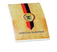 Rössler Papier 20020401 - Bloc-notes DIN A4, 50 feuilles, Dürener Tradition, satiné, blanc