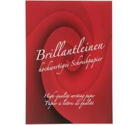 Rössler Papier 20201833 - Brillantleinen - Bloc-notes DIN A4, 50 feuilles 80 grammes, blanc