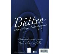 Rössler Papier 20221930 - Papier à la cuve - Cartes doubles DIN A6, blanc, 25 pièces