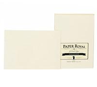 Rössler Papier 2052831008 - Paper Royal - paquet de cartes individuelles DIN A6, 20 pièces, chamois strié