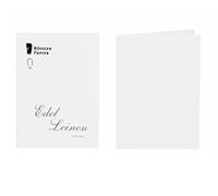Rössler Papier 2160705002 - Pack de cartes A6hd, 20 pièces, lin précieux, blanc