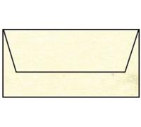 Rössler Papier 220702506 Coloretti Enveloppes - DL, 5 pièces, chamois marmora