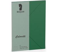 Rössler Papier 220705571 Coloretti Enveloppes - C6, 5 pièces, forest
