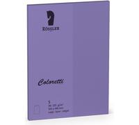Rössler Papier 220706592 Coloretti Carte double - A6 vertical, 5 pièces, lilas