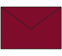 Rössler Papier 220711572 Coloretti Enveloppes - C5, 5 pièces, rosso