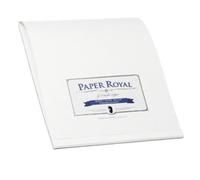 Rössler Papier bloc-papier Royal A4 – 40 feuilles, blanc strié (Import Allemagne)