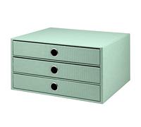 Scatola A4 3cassetti C/asola 250x343x185 Soho Menta 65 | Rossler Soho