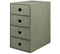 Rössler Papier 1524452674 - S.O.H.O. Boîte à 4 tiroirs pour DIN A5, avec trou de poignée, Special line Sage, 250 x 175 x 320 mm, 1 pièce