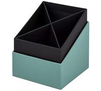Rössler - S.O.H.O. Pot à crayons 86 x 86 x 100 mm Porte-crayons Opal | Porte-crayons pour bureau et espace de travail, pour ranger stylos, marqueurs et accessoires d'écriture
