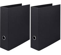Rössler SOHO Rössler 1317452700 / S.O.H.O. Classeur A4 Dos large 8.5 cm Feuilles perforations Noir (Lot de 2)