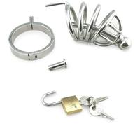 Roestvrij staal 133941 Cage/Pénis Plug