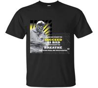 ROESXANP Eric Thomas Motivation Succeed Breathe Black T Shirt Black S