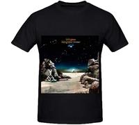 ROESXANP junwei Yes Tales from Topographic Oceans Pop Men Crew Neck Cotton T Shirt 3XL