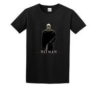 ROESXANP Men's Agent 47 Hitman T-Shirt Black XXL