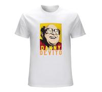 ROESXANP Men's Danny Devito T-Shirts White 3XL
