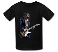 ROESXANP Men's Goldfish Youth Art Normal Fit John Frusciante T Shirt T-Shirts Black S