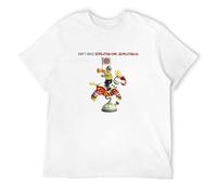 ROESXANP Men's Gov't Mule Revolution Come Revolution Go T-Shirts White XXL