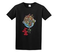 ROESXANP Men's It's A Mad Mad Mad Mad World Movie T-Shirts Black XXL
