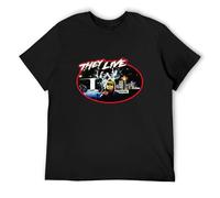 ROESXANP Men's John Carpenter They Live Cool T-Shirts Black XXL