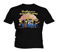 ROESXANP Men's OneRepublic 4 En'S T Shirt T-Shirts Black XL