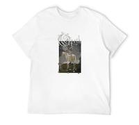 ROESXANP Men's Opeth Horse T-Shirts White S