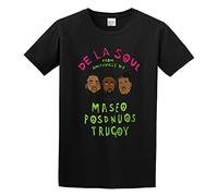 ROESXANP Men's Proud De La Soul from Amityville T-Shirts Black 3XL