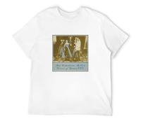 ROESXANP Men's Rick Wakeman 'The Six Wives of Henry VIII' T-Shirts White XL