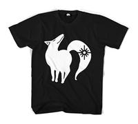 ROESXANP Men's The Seven Deadly Sins Meliodas Anime Logo Design Short Sleeve Art Cotton T Shirt T-Shirts Black M
